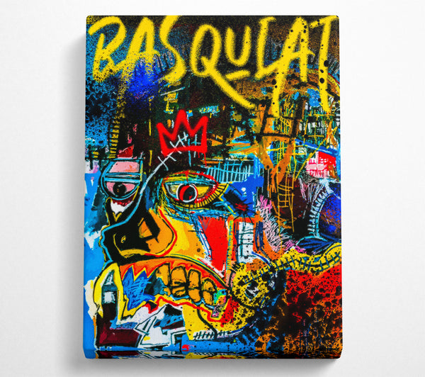 Abstraktes Gesicht Basquiat