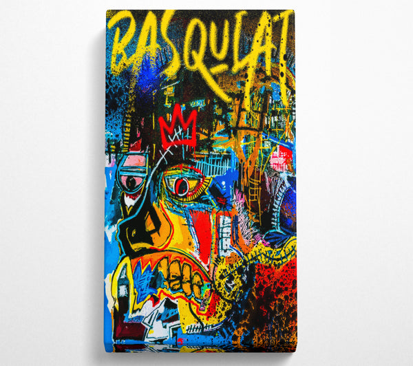 Abstraktes Gesicht Basquiat