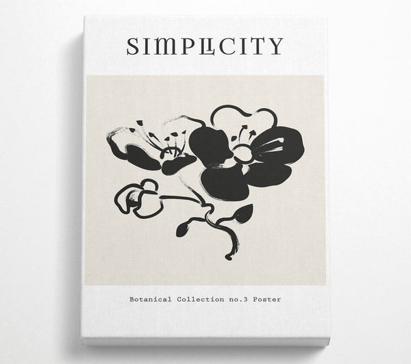  A Canvas Print of Simple Plants Canvas Wall Art