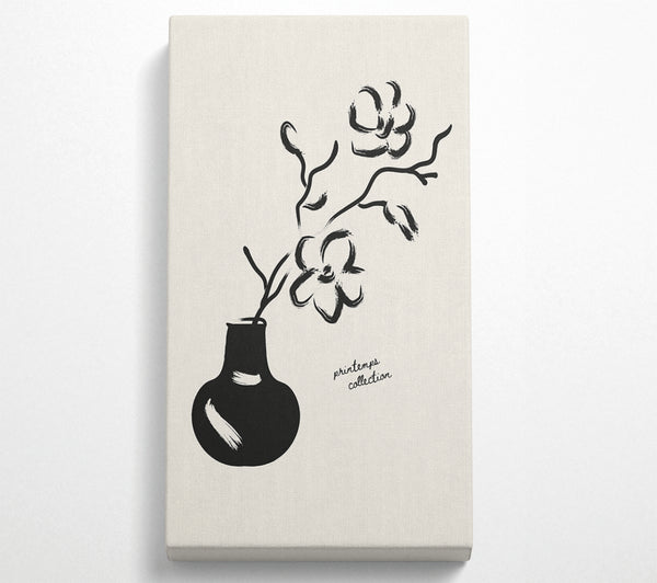 Blume in einem Topf