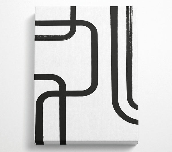  A Canvas Print of Strong Lines Canvas Wall Art