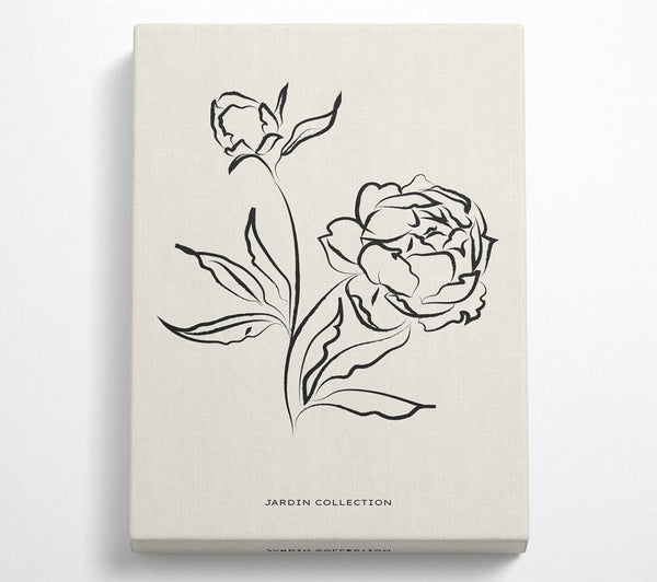  A Canvas Print of Bloomed Flowers Canvas Wall Art