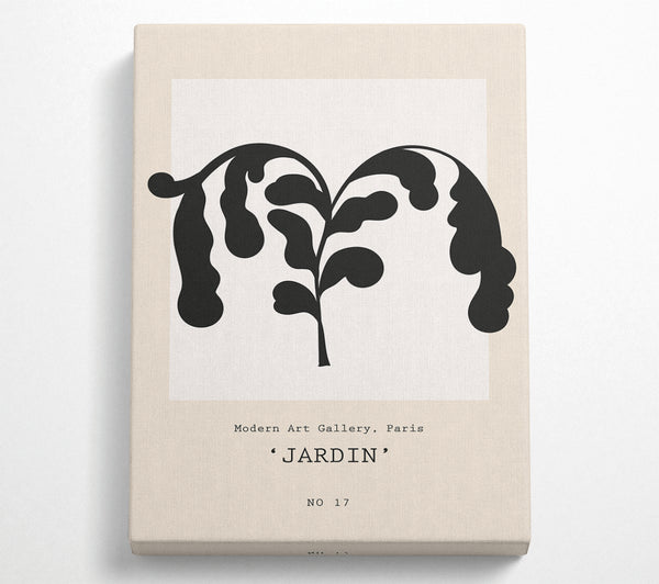  A Canvas Print of Modern Falling Leaves Canvas Wall Art