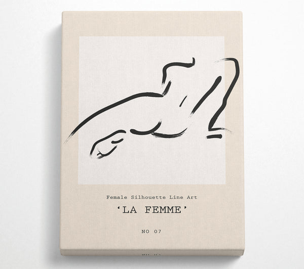  A Canvas Print of Natural Woman Canvas Print