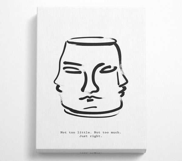  A Canvas Print of Not Too Little Canvas Wall Art