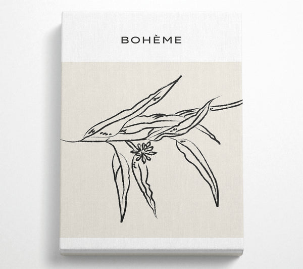  A Canvas Print of Stringy Leaves Canvas Art