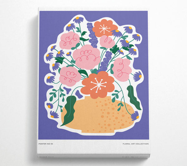 Die Blumenvase auf Flieder