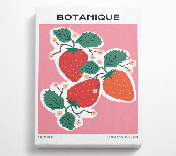 Schöne rote Erdbeeren
