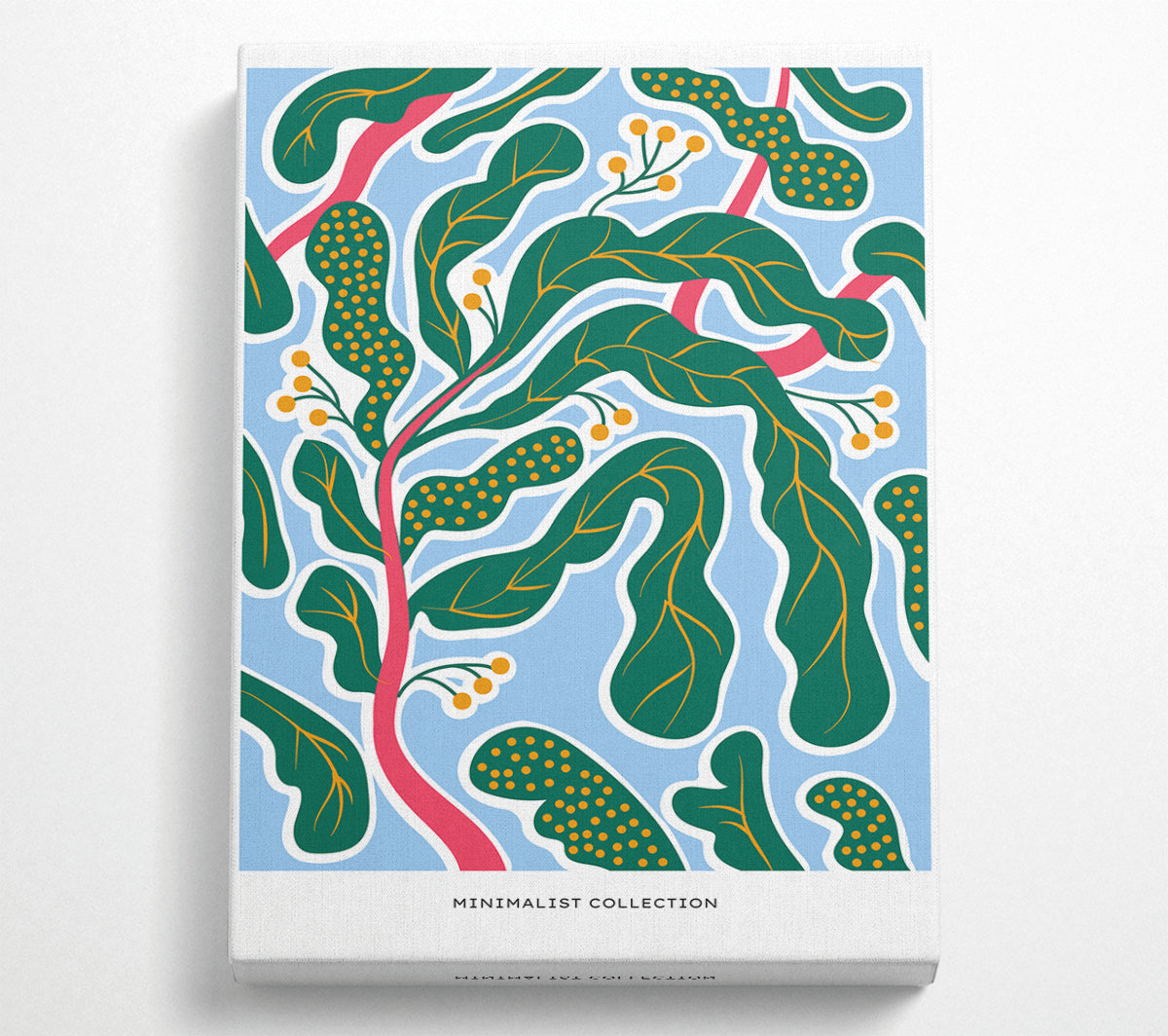 Green Leaves And Red Twigs WallartDirect