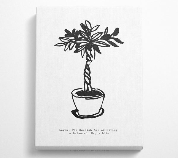  A Canvas Print of The Swedish Art Of Living Canvas Wall Art