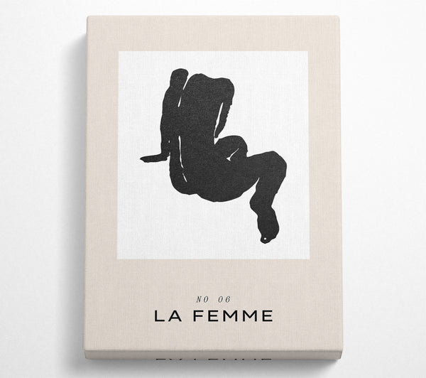  A Canvas Print of La Femme Body Canvas Wall Art
