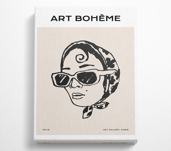  A Canvas Print of Fashion Lady Canvas Print