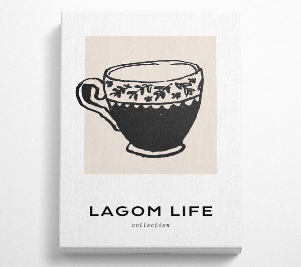  A Canvas Print of Cup Of Tea Canvas Print