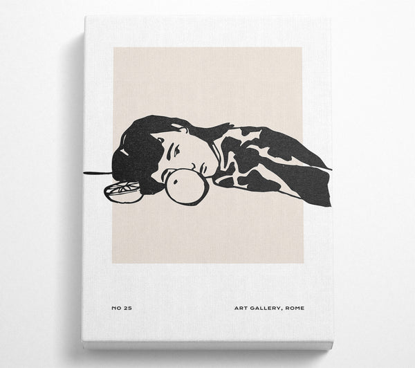  A Canvas Print of Taking A Rest Canvas Print