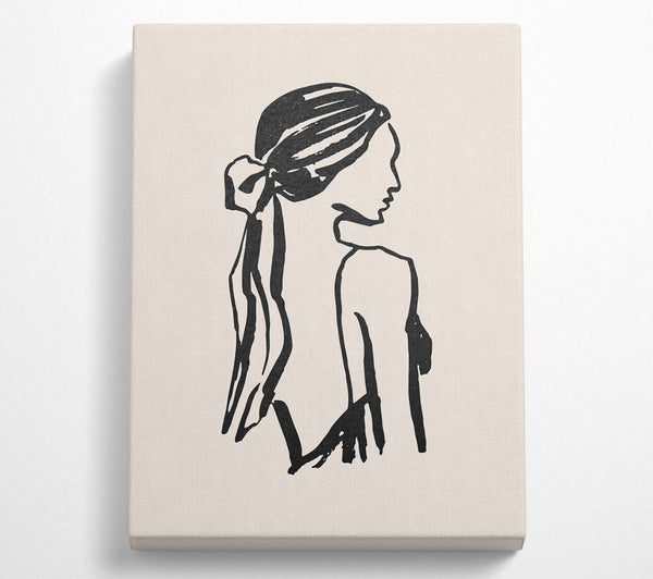  A Canvas Print of Woman Of Beauty Canvas Wall Art