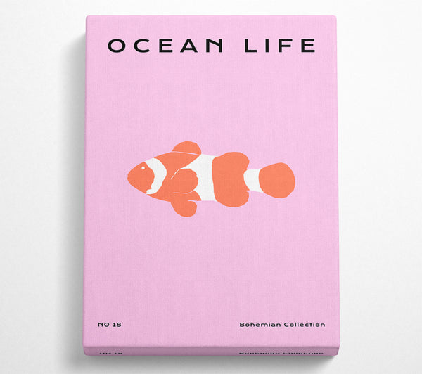  A Canvas Print of Clown Fish Canvas Art