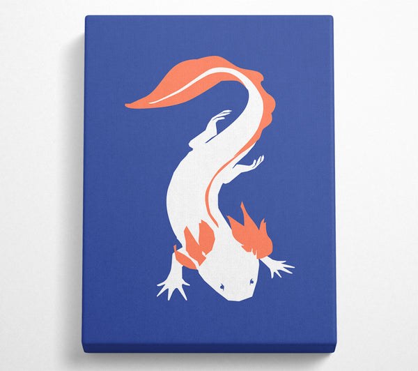  A Canvas Print of The Simple Salamanda Canvas Art