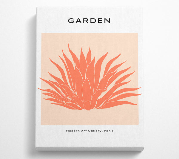  A Canvas Print of Bohemian Garden Canvas Wall Art