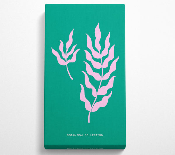 Böhmische Blätter auf Grün