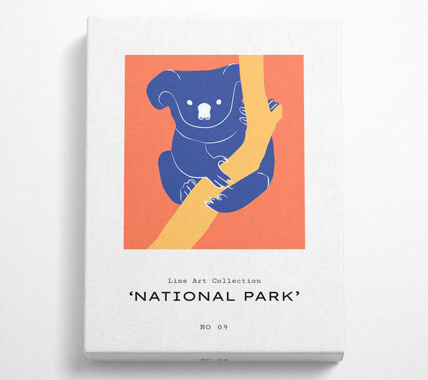  A Canvas Print of Koala On A Branch Canvas Wall Art