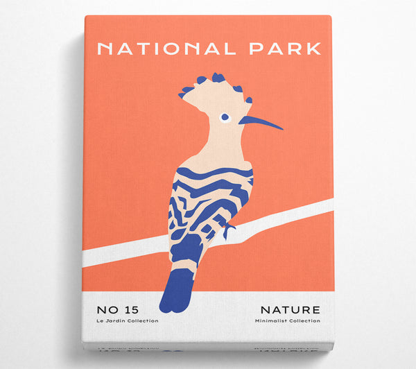  A Canvas Print of National Park Bird Canvas Print