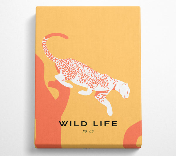  A Canvas Print of Leopard Leap Canvas Art