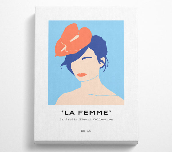  A Canvas Print of Wedding Lady Canvas Wall Art
