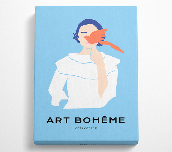  A Canvas Print of Bird Eye Canvas Wall Art