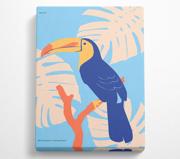  A Canvas Print of Paradise Toucan Canvas Print