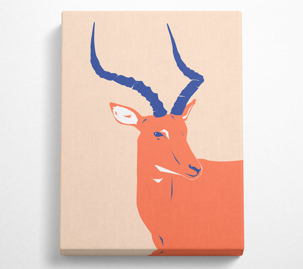  A Canvas Print of Beautiful Impala Canvas Wall Art