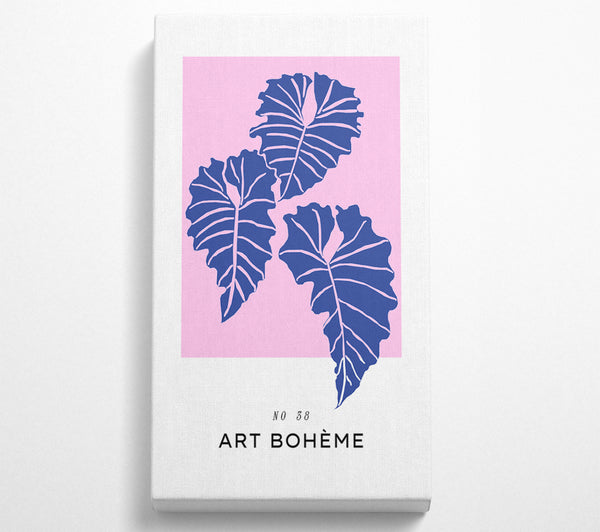 Schöne blaue Blätter