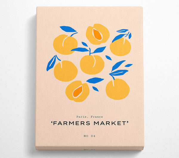  A Canvas Print of Peaches Of Paradise Canvas Wall Art