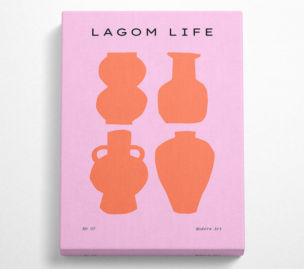  A Canvas Print of The Terracotta Vase Collection Canvas Print