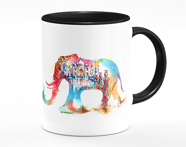 Rainbow Indian Elephant Mug