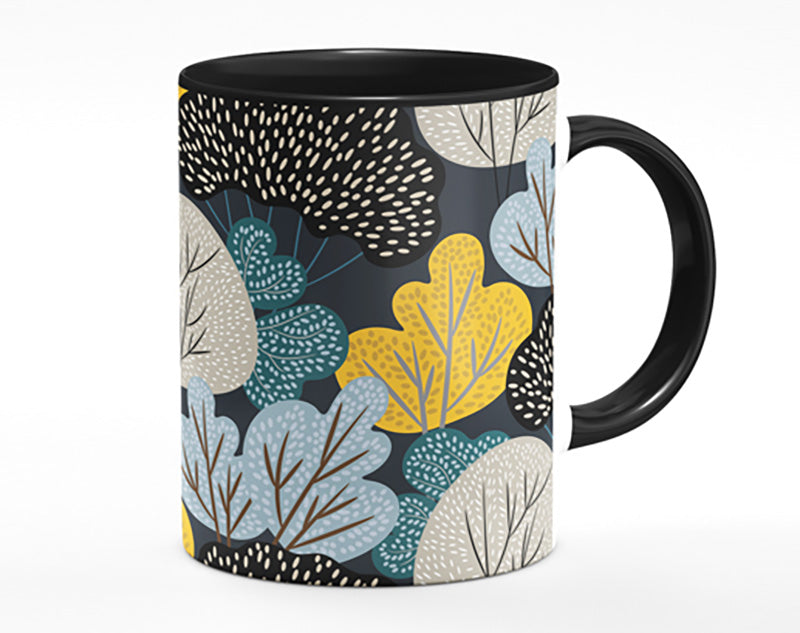 Trees Of Pattern And Colour Mug