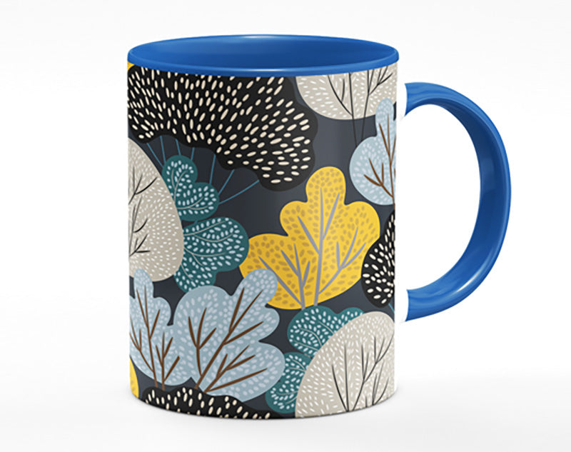 Trees Of Pattern And Colour Mug
