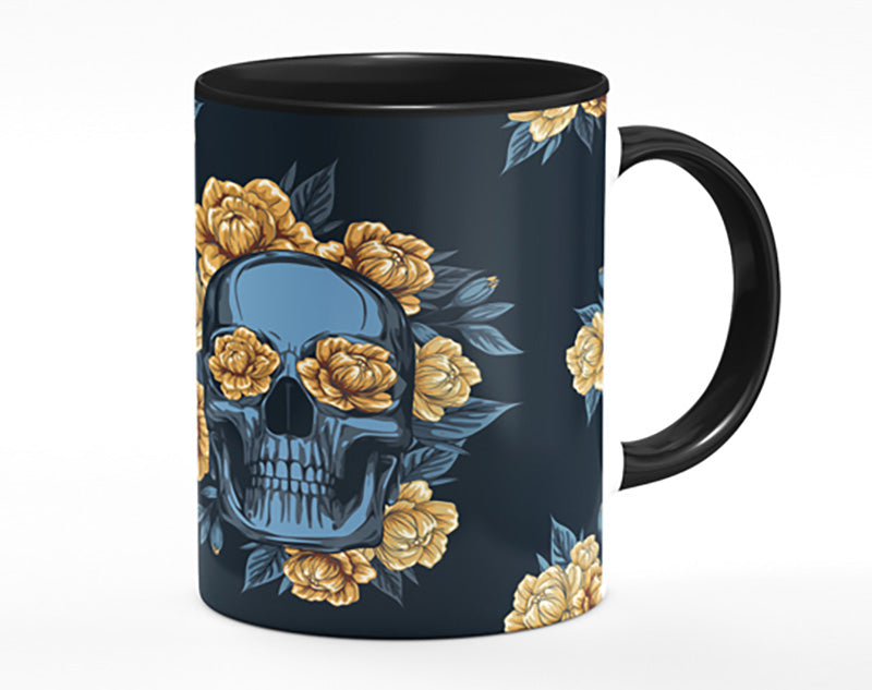 The Skull Flowers Tribute Mug