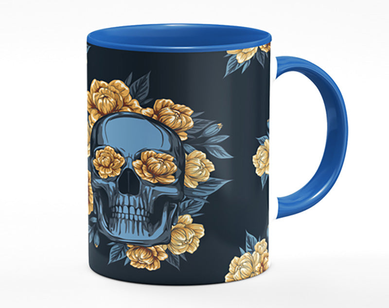 The Skull Flowers Tribute Mug