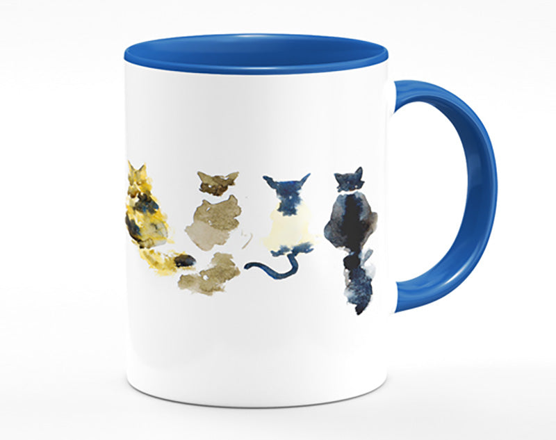 Cat LineUp Mug