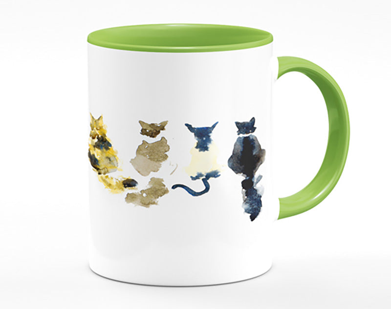 Cat LineUp Mug