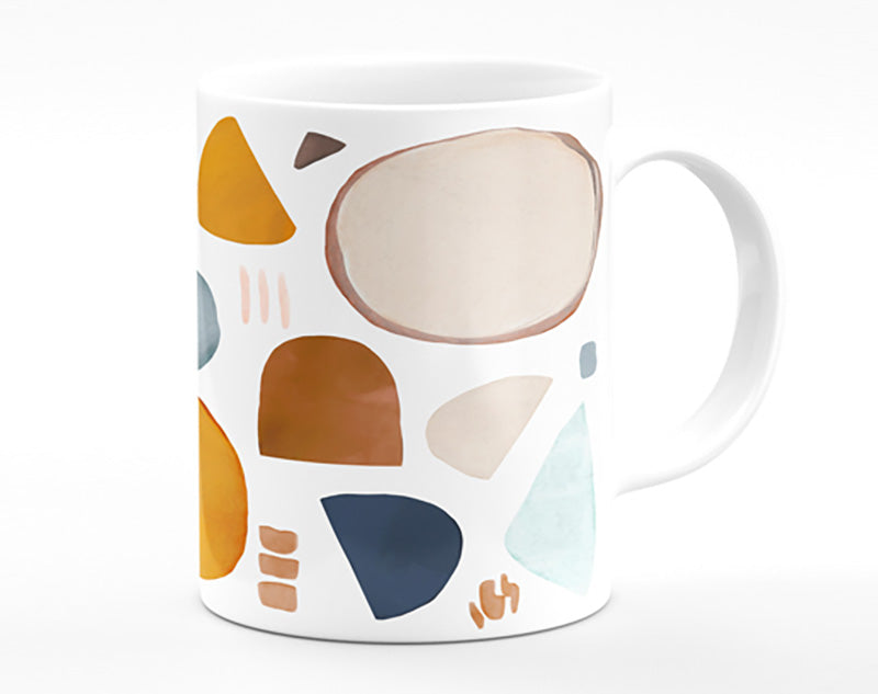The Abstract Shape Collage Mug