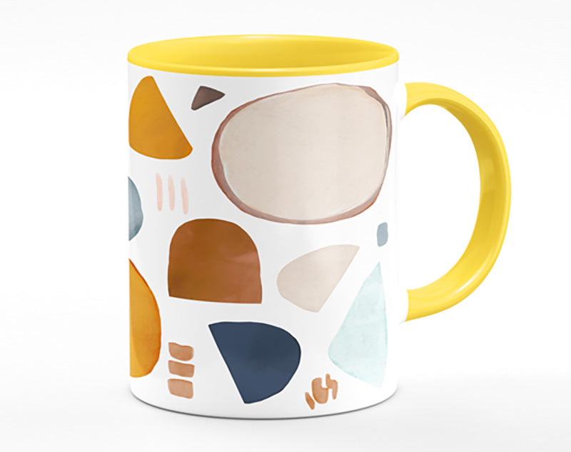 The Abstract Shape Collage Mug