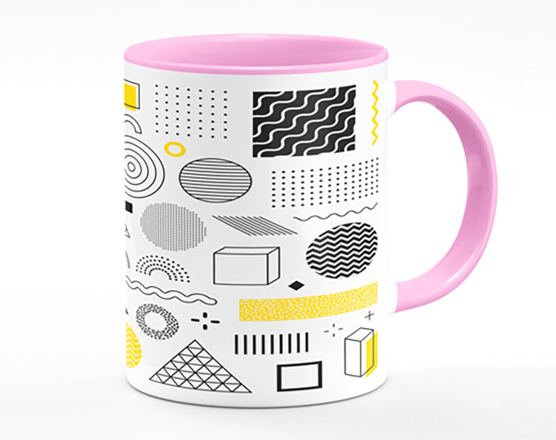 Mixture Of Shapes And Colours Mug