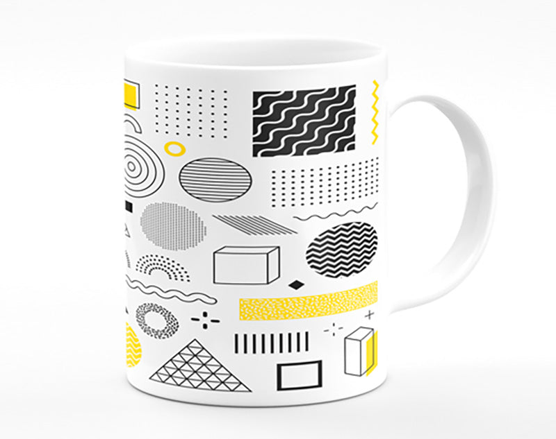 Mixture Of Shapes And Colours Mug