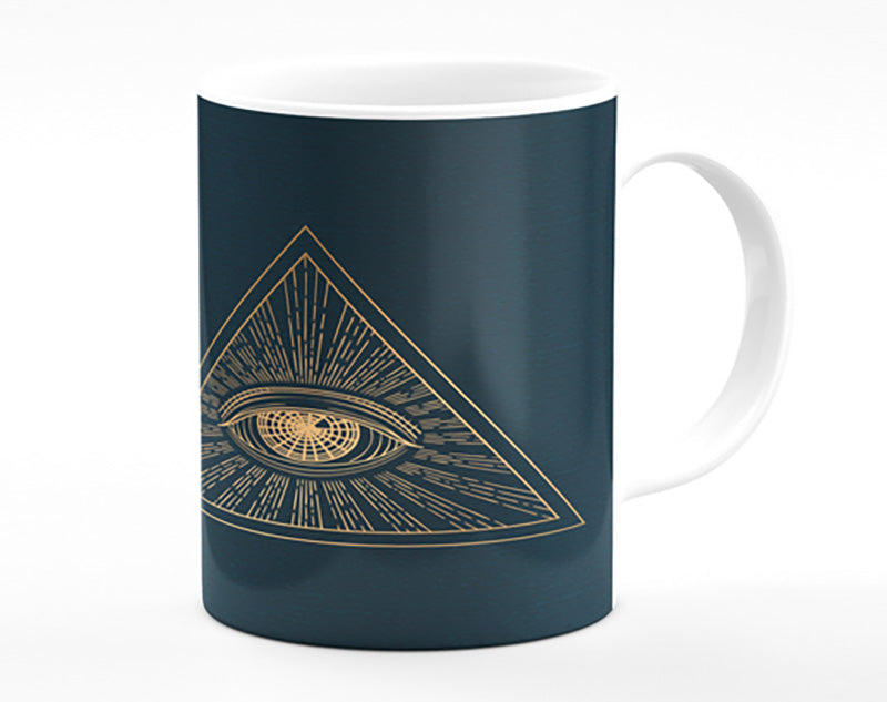 The All Seeing Eye Triangle Mug