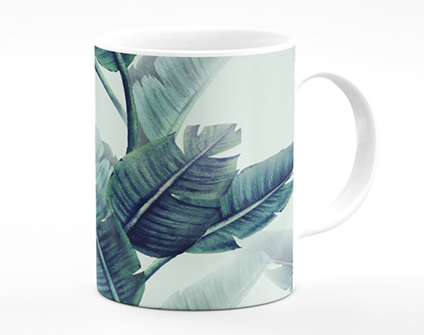 Green Banana Leaves Mug