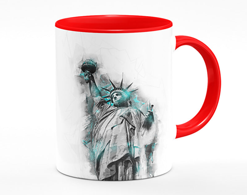 Statue of Liberty Blues Mug