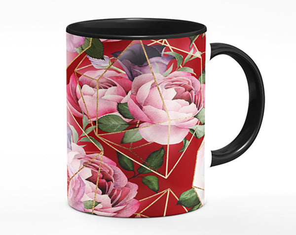 Triangulation Of Roses Mug