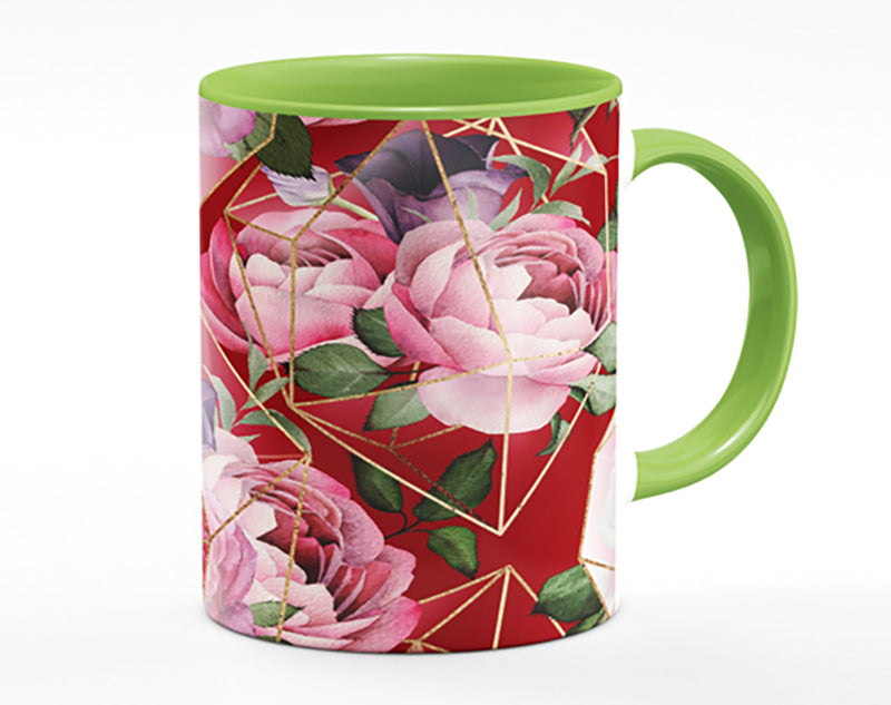 Triangulation Of Roses Mug