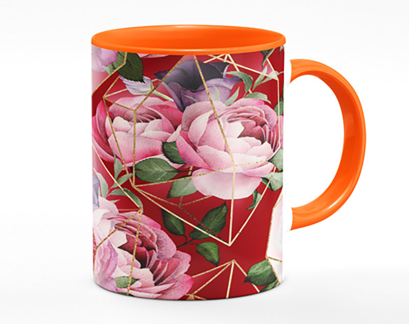 Triangulation Of Roses Mug